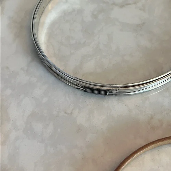 Vintage | Embroidery Hoop Bundle  of 4 complete hoops plus for incomplete hoops - Picture 3 of 7